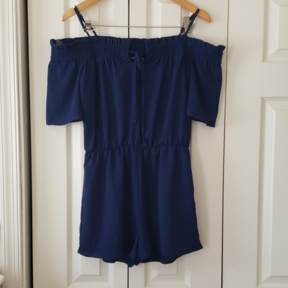 Off the shoulder romper